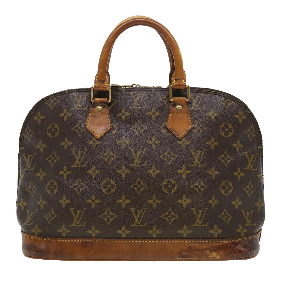 LOUIS VUITTON Monogram Alma Hand Bag M51130 LV Auth bs4572