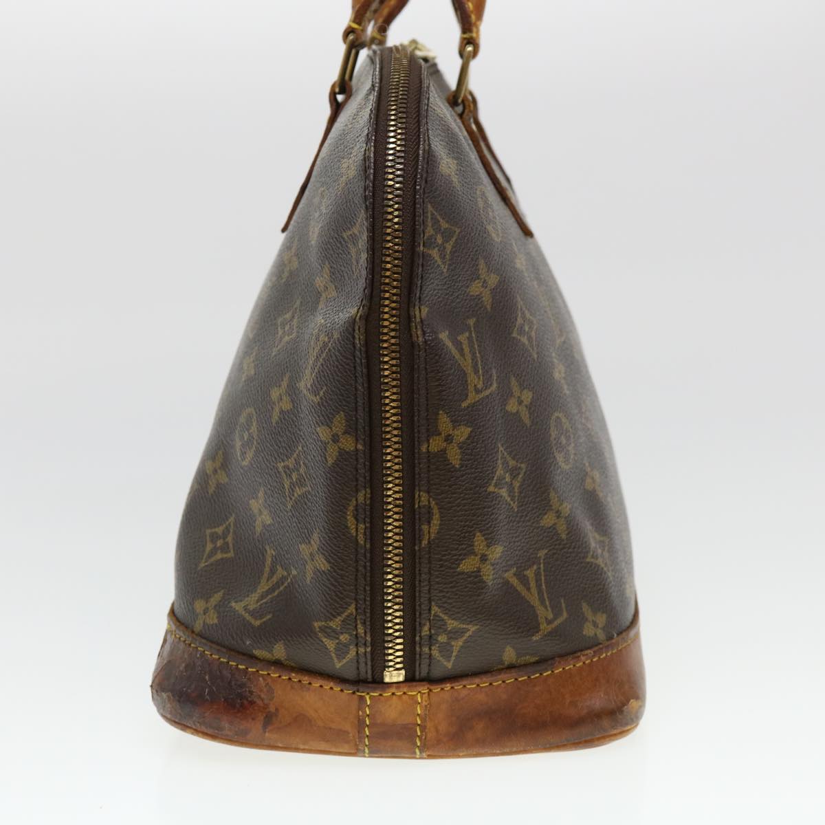 LOUIS VUITTON Monogram Alma Hand Bag M51130 LV Auth bs4572