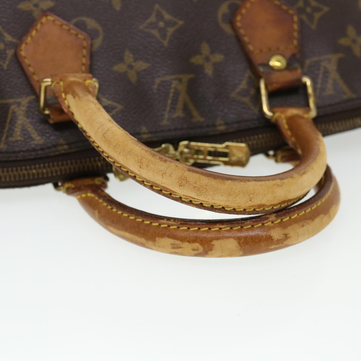 LOUIS VUITTON Monogram Alma Hand Bag M51130 LV Auth bs4572