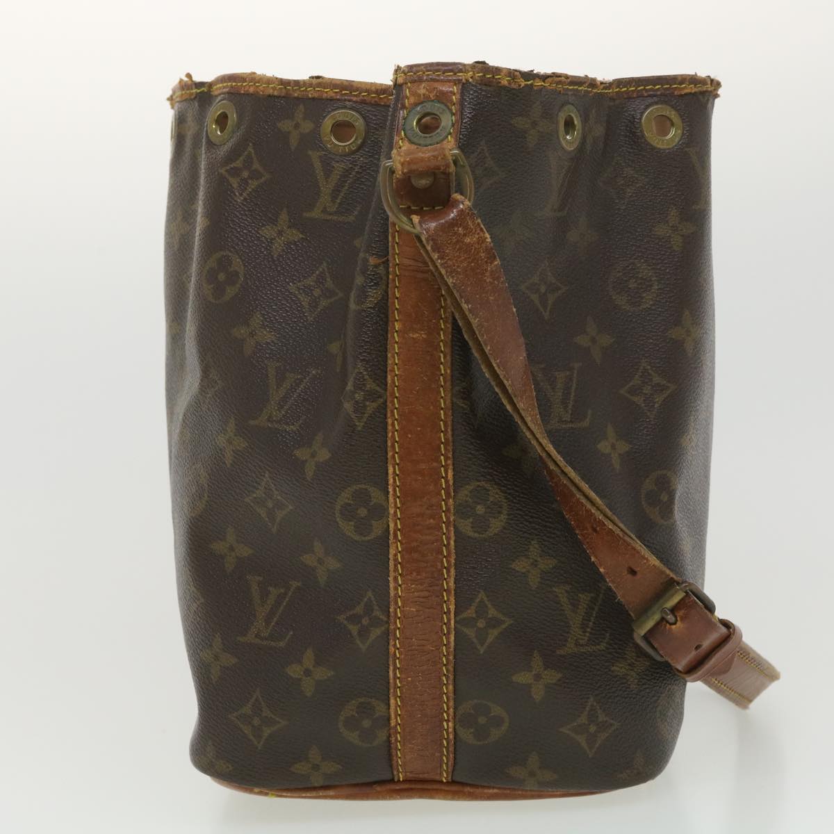 LOUIS VUITTON Monogram Petit Noe Shoulder Bag M42226 LV Auth bs4574