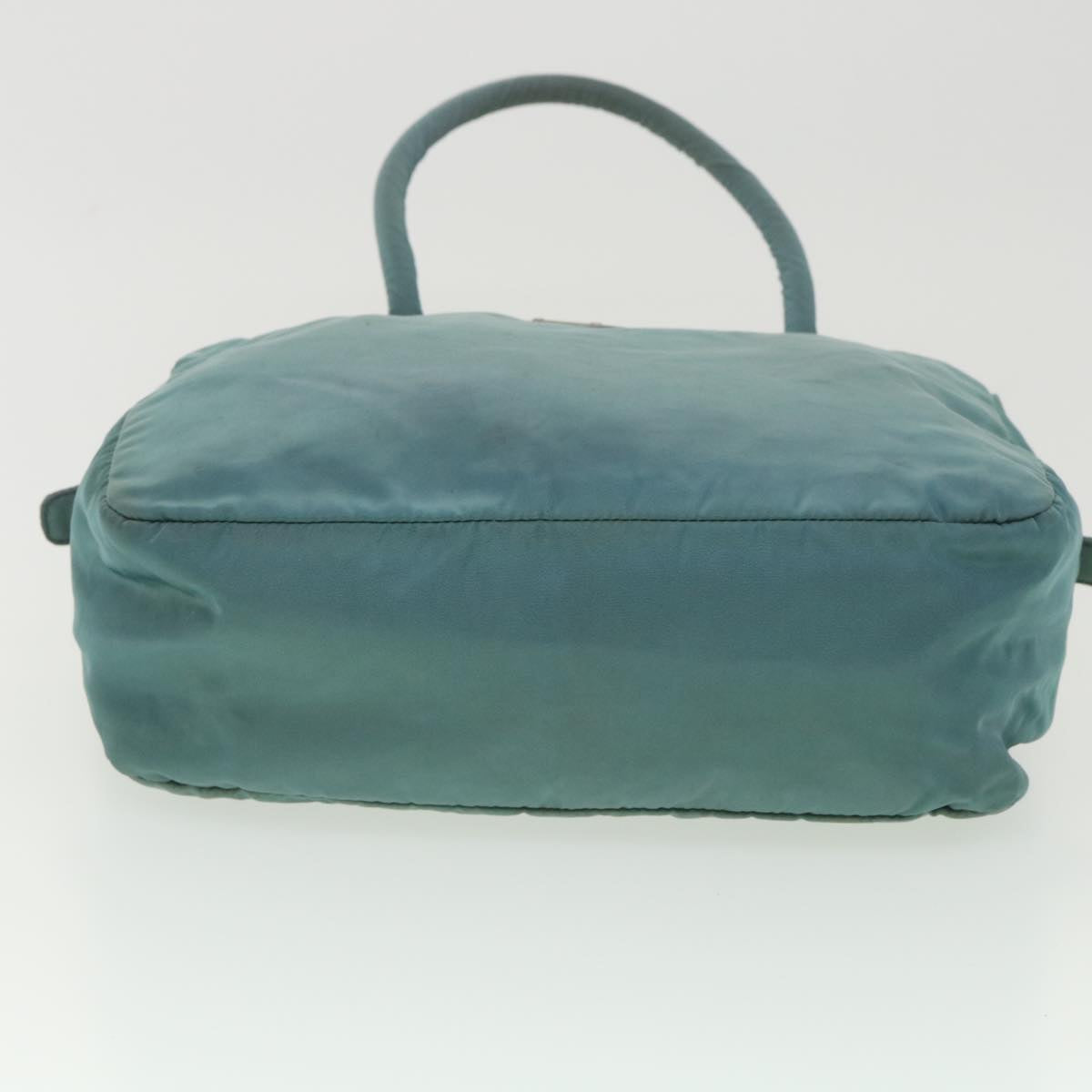 PRADA Hand Bag Nylon Light Blue Auth bs4581