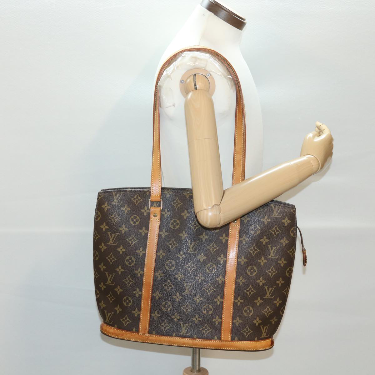 LOUIS VUITTON Monogram Babylone Tote Bag M51102 LV Auth bs4590