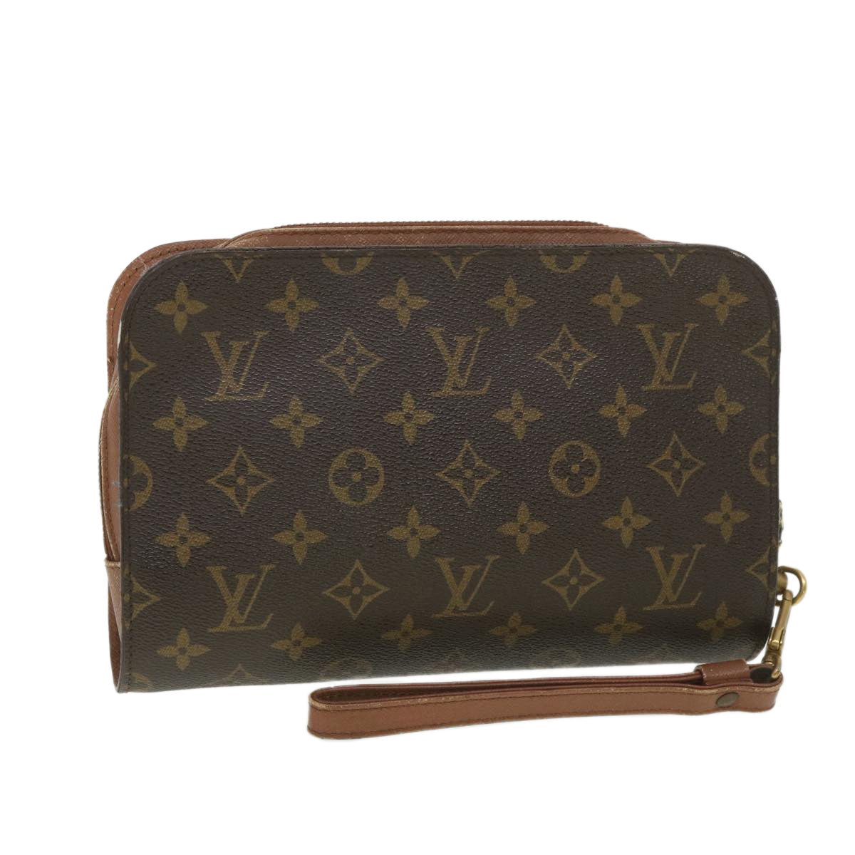 LOUIS VUITTON Monogram Orsay Clutch Bag M51790 LV Auth bs4598