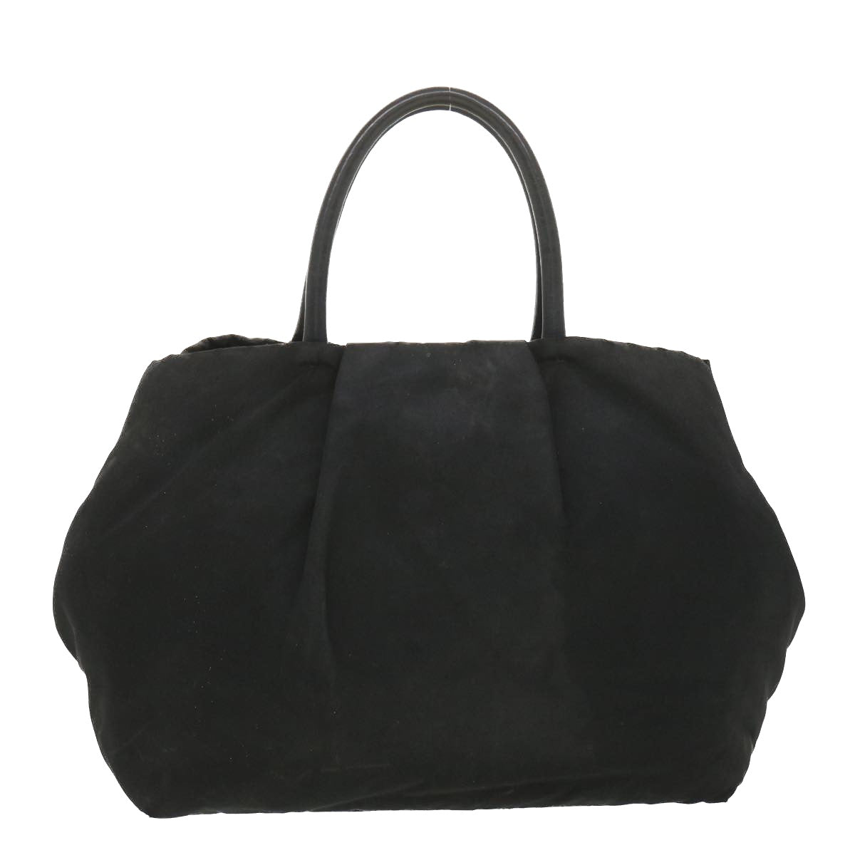 PRADA Hand Bag Nylon Black Auth bs4599 - 0