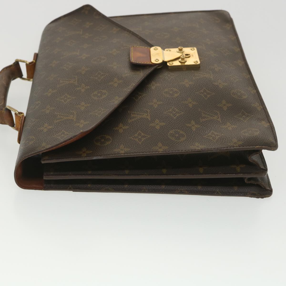 LOUIS VUITTON Monogram Serviette Conseiller Briefcase M53331 LV Auth bs4607