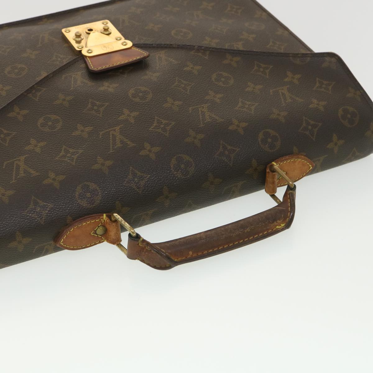 LOUIS VUITTON Monogram Serviette Conseiller Briefcase M53331 LV Auth bs4607