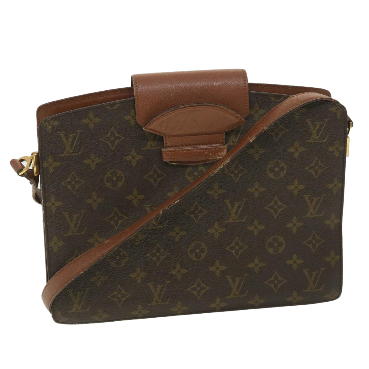 LOUIS VUITTON Monogram Kurcell Shoulder Bag M51375 LV Auth bs4632