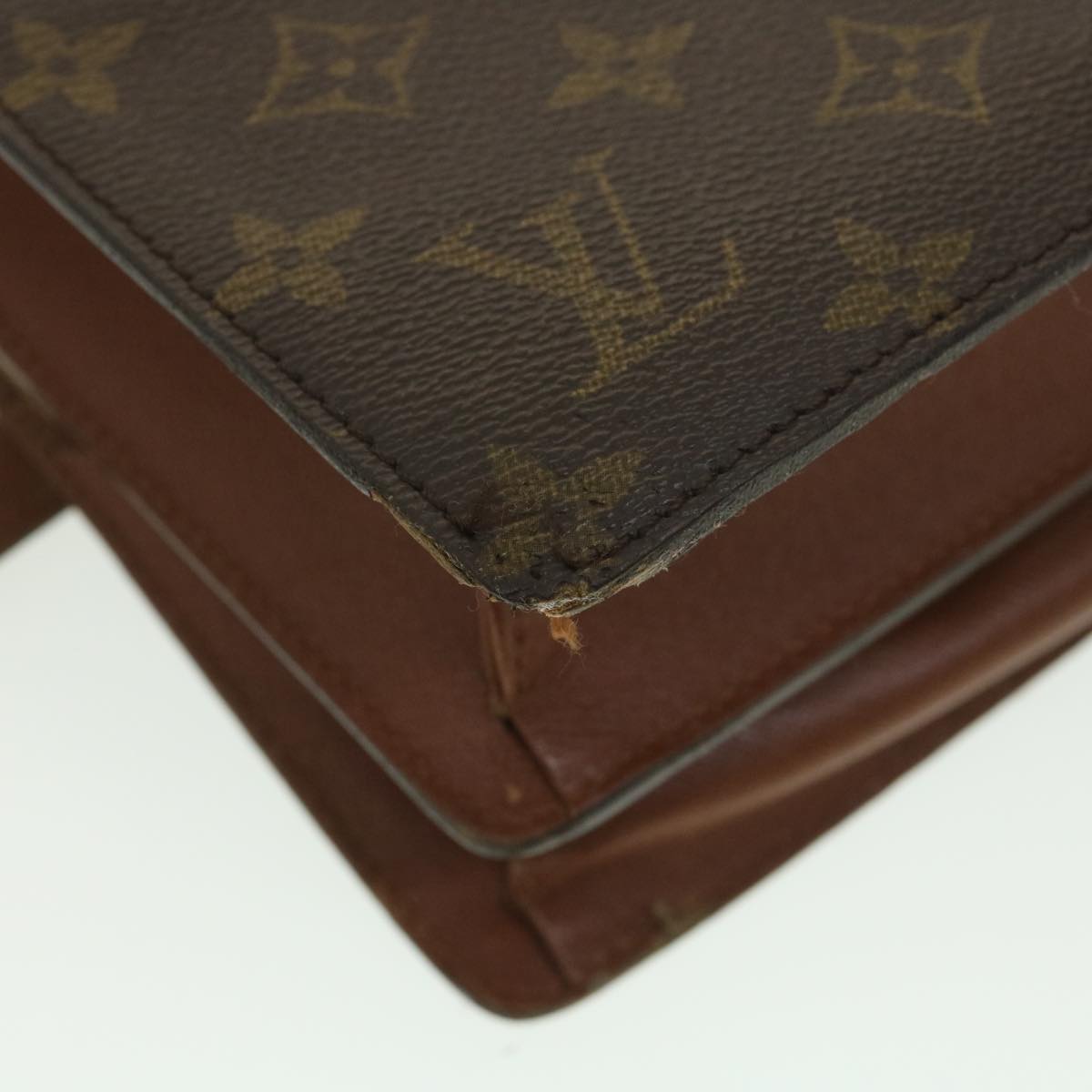 LOUIS VUITTON Monogram Kurcell Shoulder Bag M51375 LV Auth bs4632