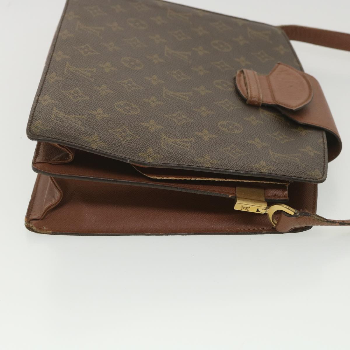 LOUIS VUITTON Monogram Kurcell Shoulder Bag M51375 LV Auth bs4632