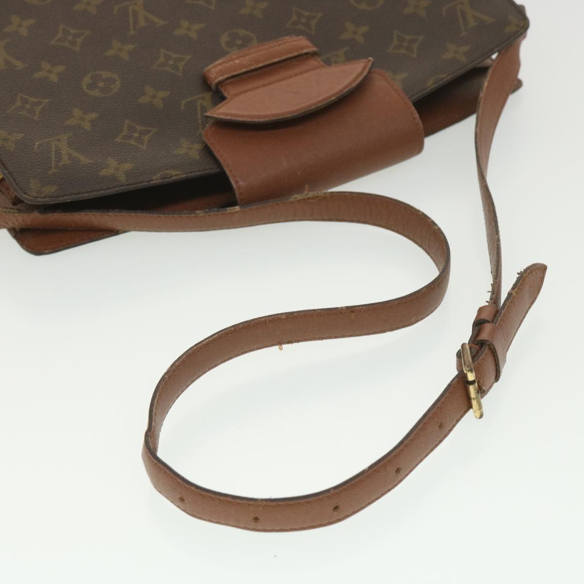 LOUIS VUITTON Monogram Kurcell Shoulder Bag M51375 LV Auth bs4632