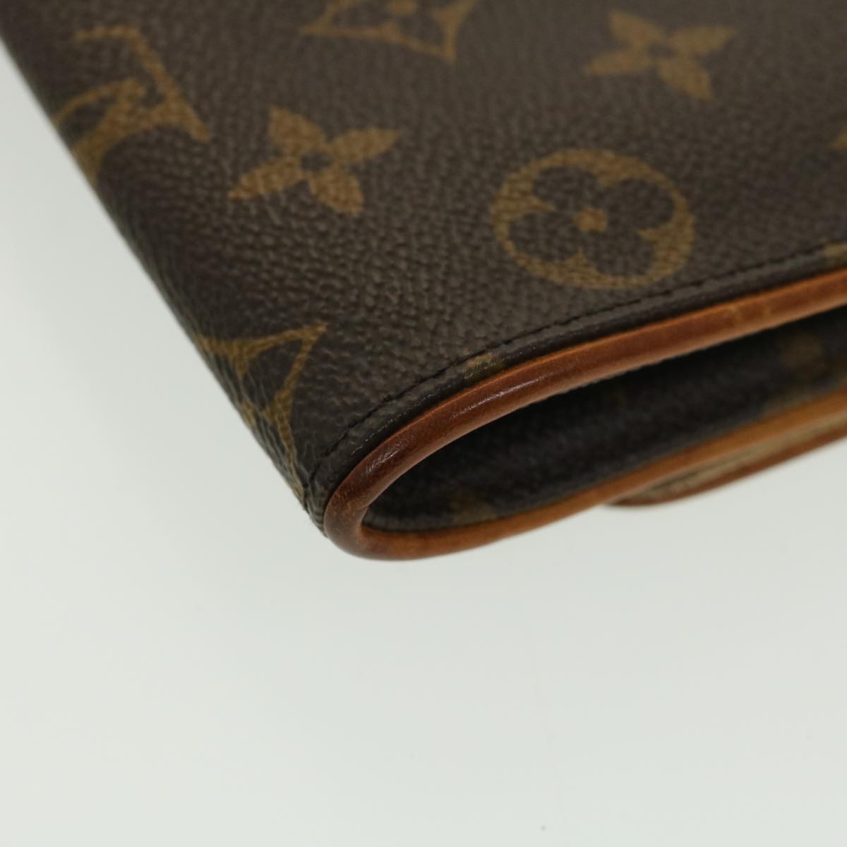 LOUIS VUITTON Monogram Pochette Twin PM Shoulder Bag M51854 LV Auth bs4672