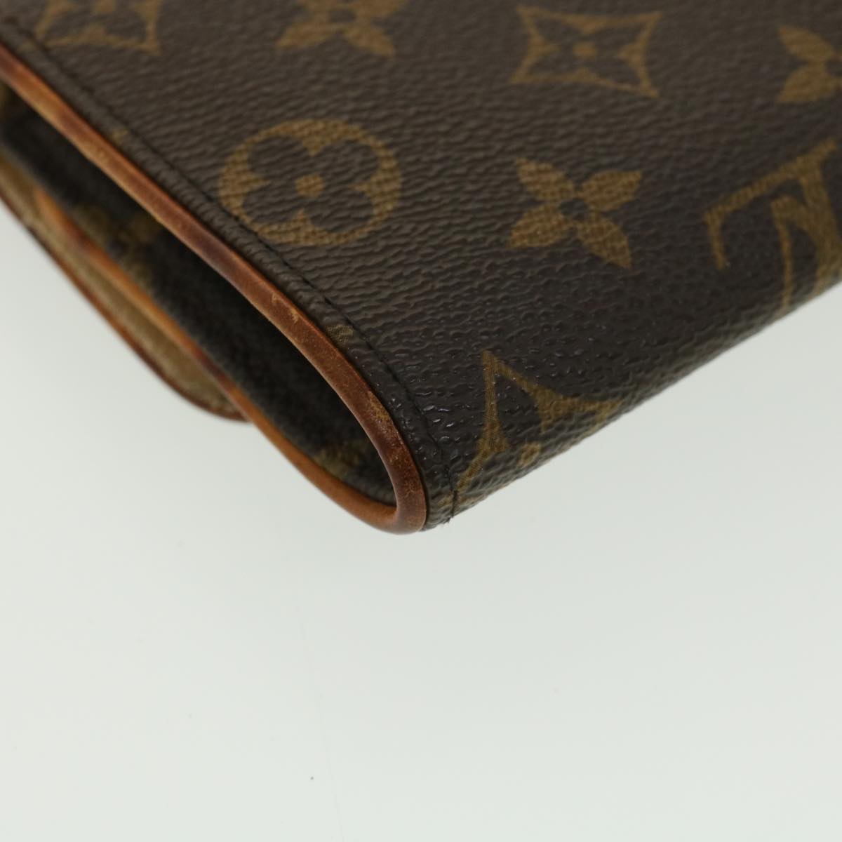 LOUIS VUITTON Monogram Pochette Twin PM Shoulder Bag M51854 LV Auth bs4672