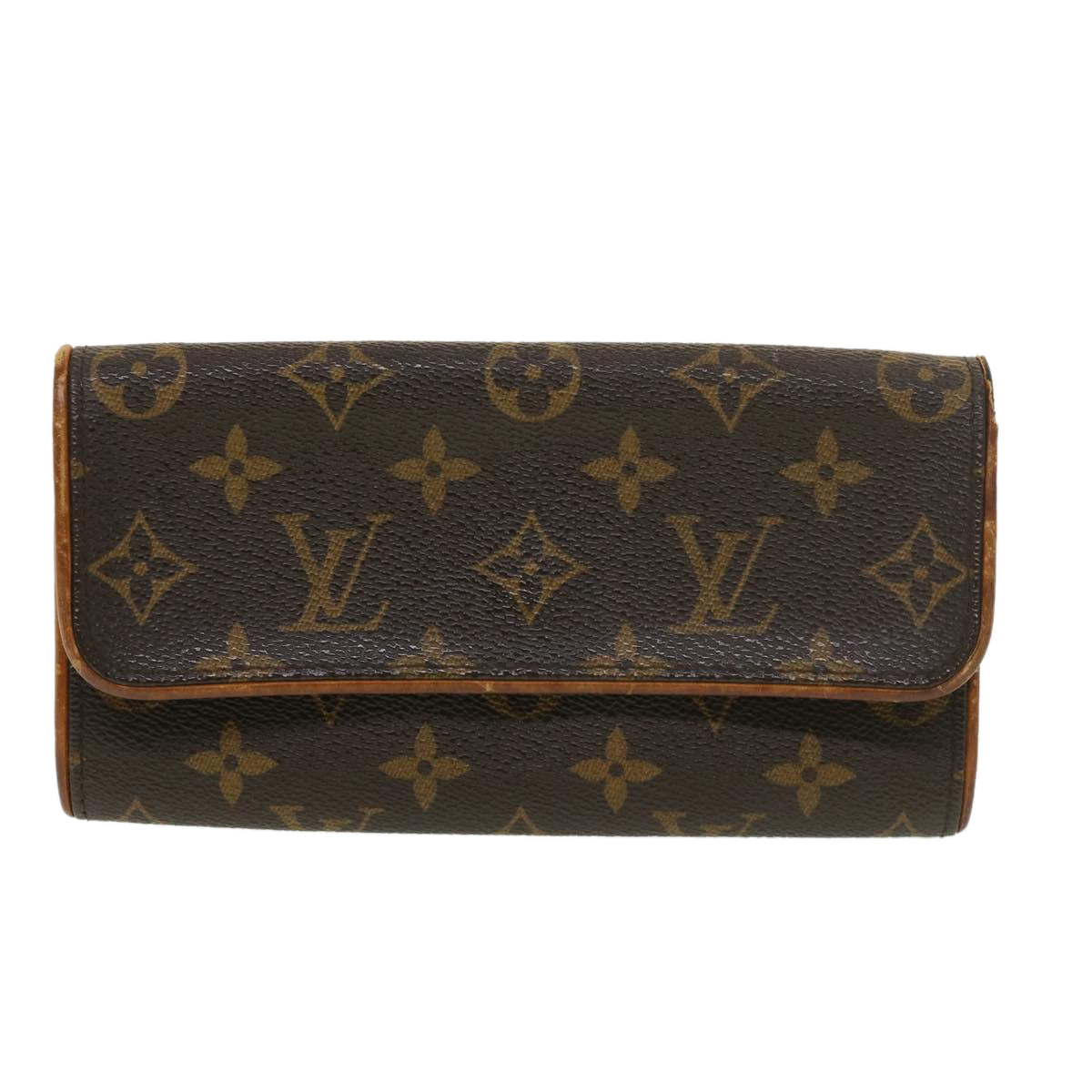 LOUIS VUITTON Monogram Pochette Twin PM Shoulder Bag M51854 LV Auth bs4672