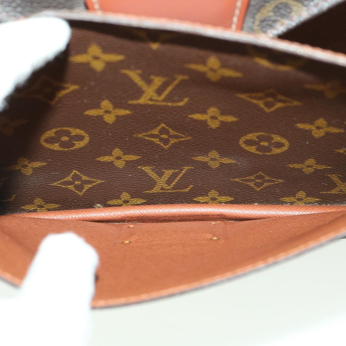 LOUIS VUITTON Monogram Monceau26 Shoulder Bag 2way M51187 LV Auth bs4675