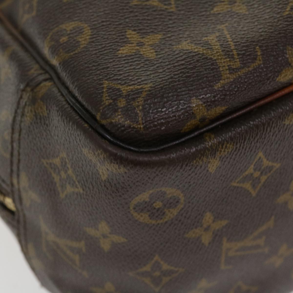 LOUIS VUITTON Monogram Deauville Hand Bag M47270 LV Auth bs4697