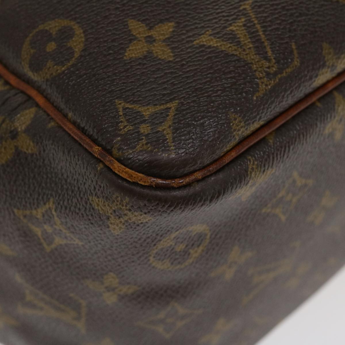 LOUIS VUITTON Monogram Deauville Hand Bag M47270 LV Auth bs4697