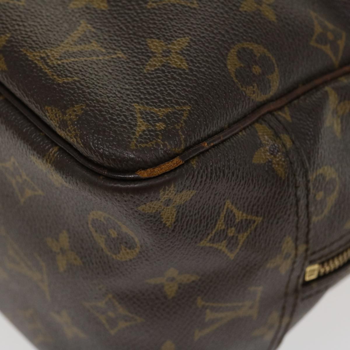 LOUIS VUITTON Monogram Deauville Hand Bag M47270 LV Auth bs4697