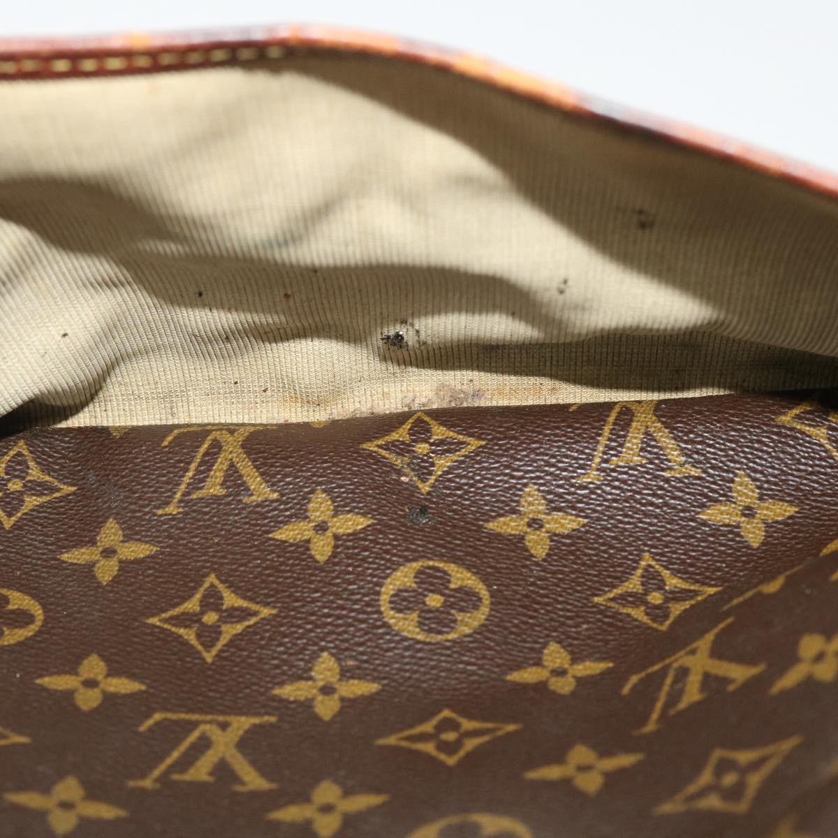 LOUIS VUITTON Monogram Deauville Hand Bag M47270 LV Auth bs4697