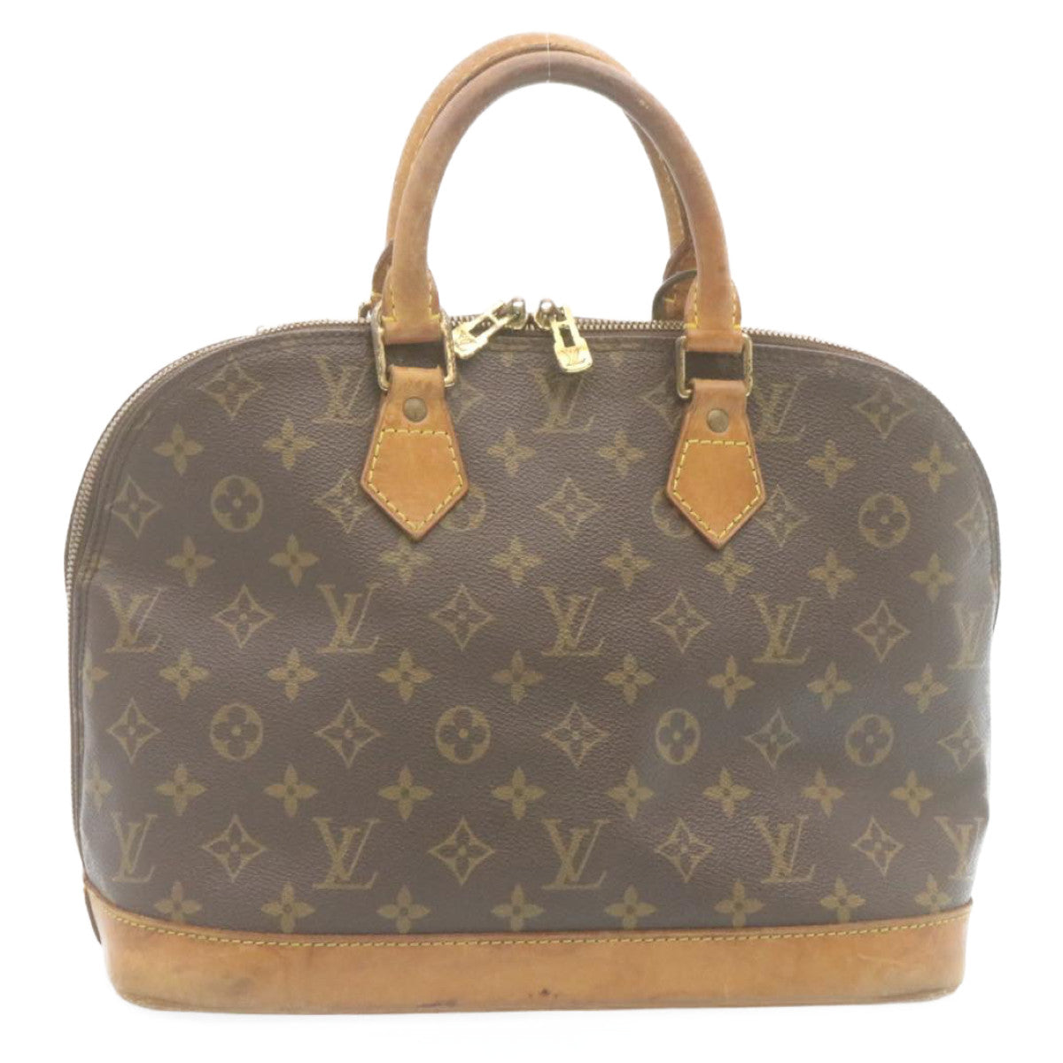 LOUIS VUITTON Monogram Alma Hand Bag M51130 LV Auth bs471