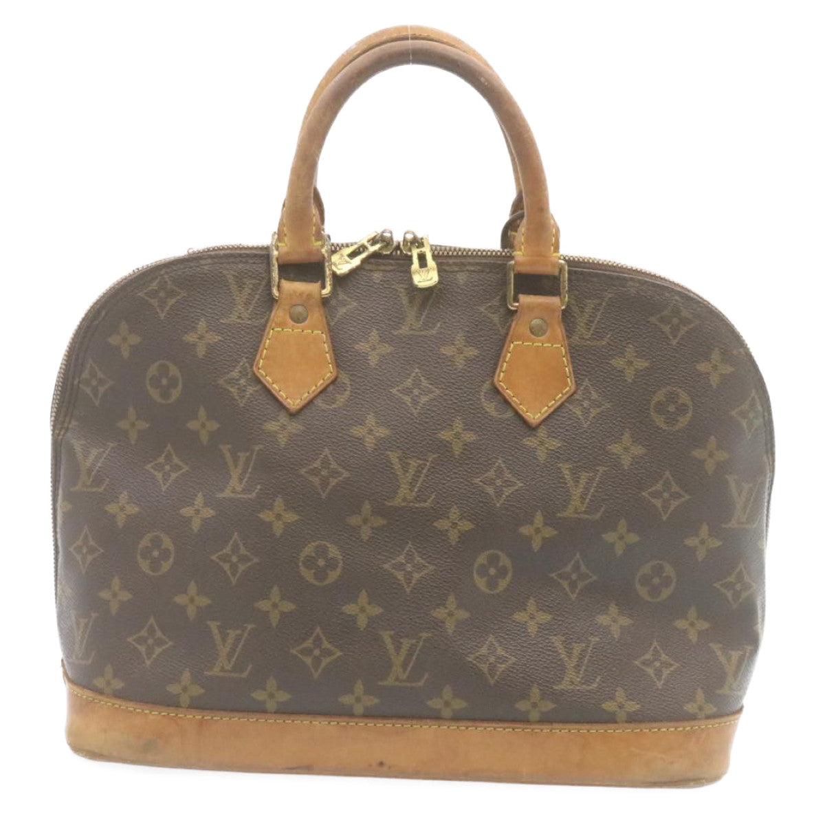 LOUIS VUITTON Monogram Alma Hand Bag M51130 LV Auth bs471