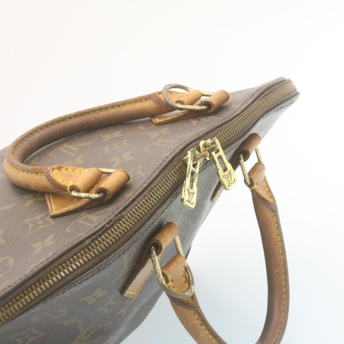 LOUIS VUITTON Monogram Alma Hand Bag M51130 LV Auth bs471