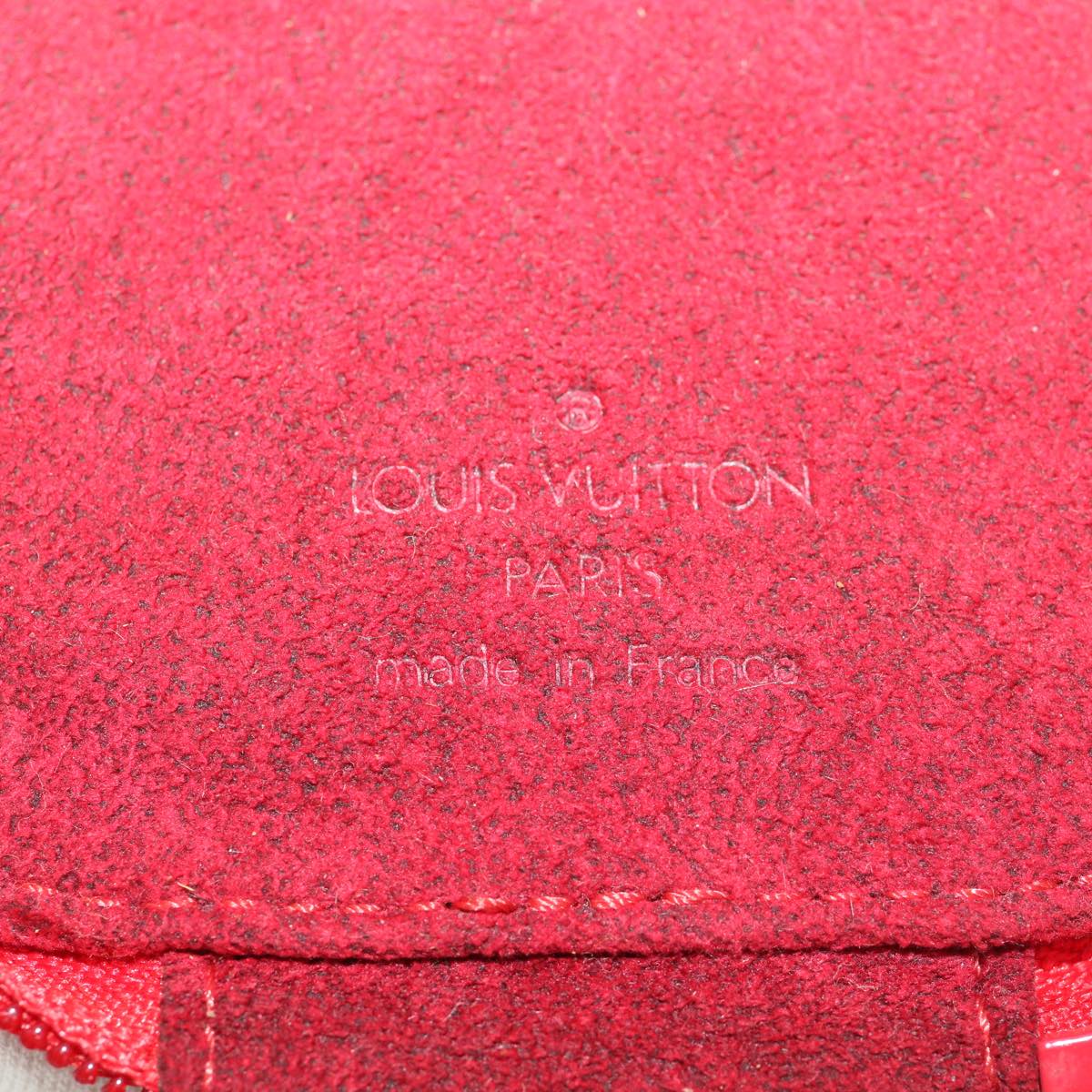 LOUIS VUITTON Epi Ecrin Bijoux 10 Jewelry Box Red M48217 LV Auth bs4719