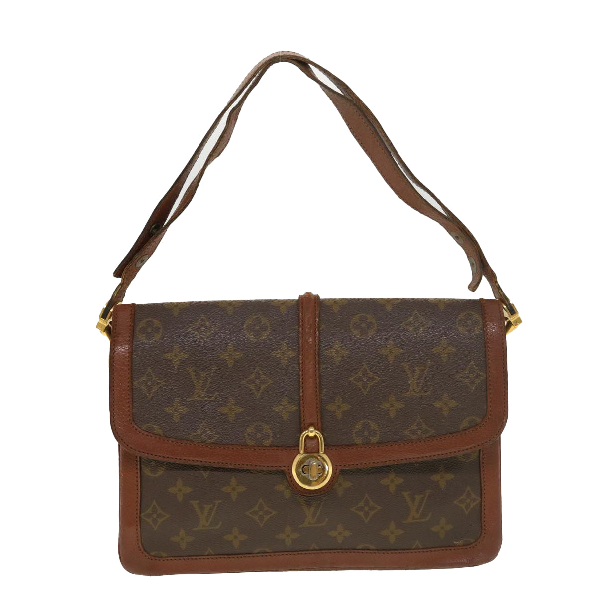 LOUIS VUITTON Monogram Sac Vendome Shoulder Bag M51414 LV Auth bs4736