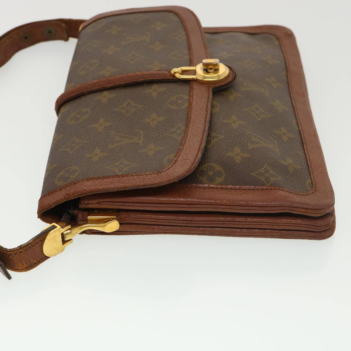 LOUIS VUITTON Monogram Sac Vendome Shoulder Bag M51414 LV Auth bs4736