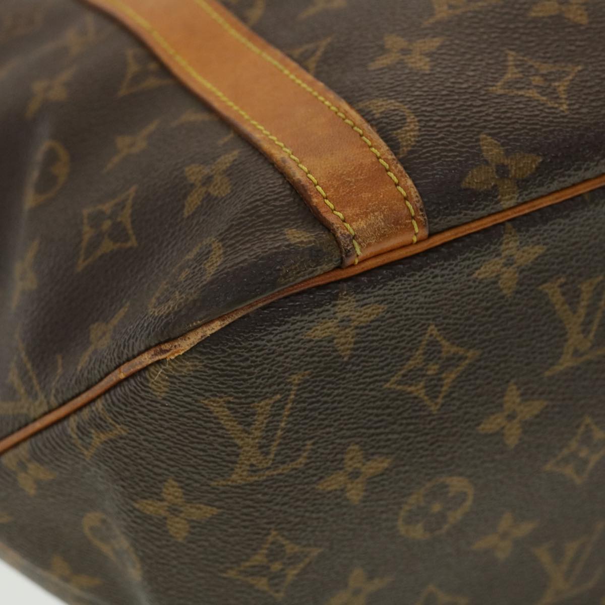 LOUIS VUITTON Monogram Sac Shopping Tote Bag M51108 LV Auth bs4755