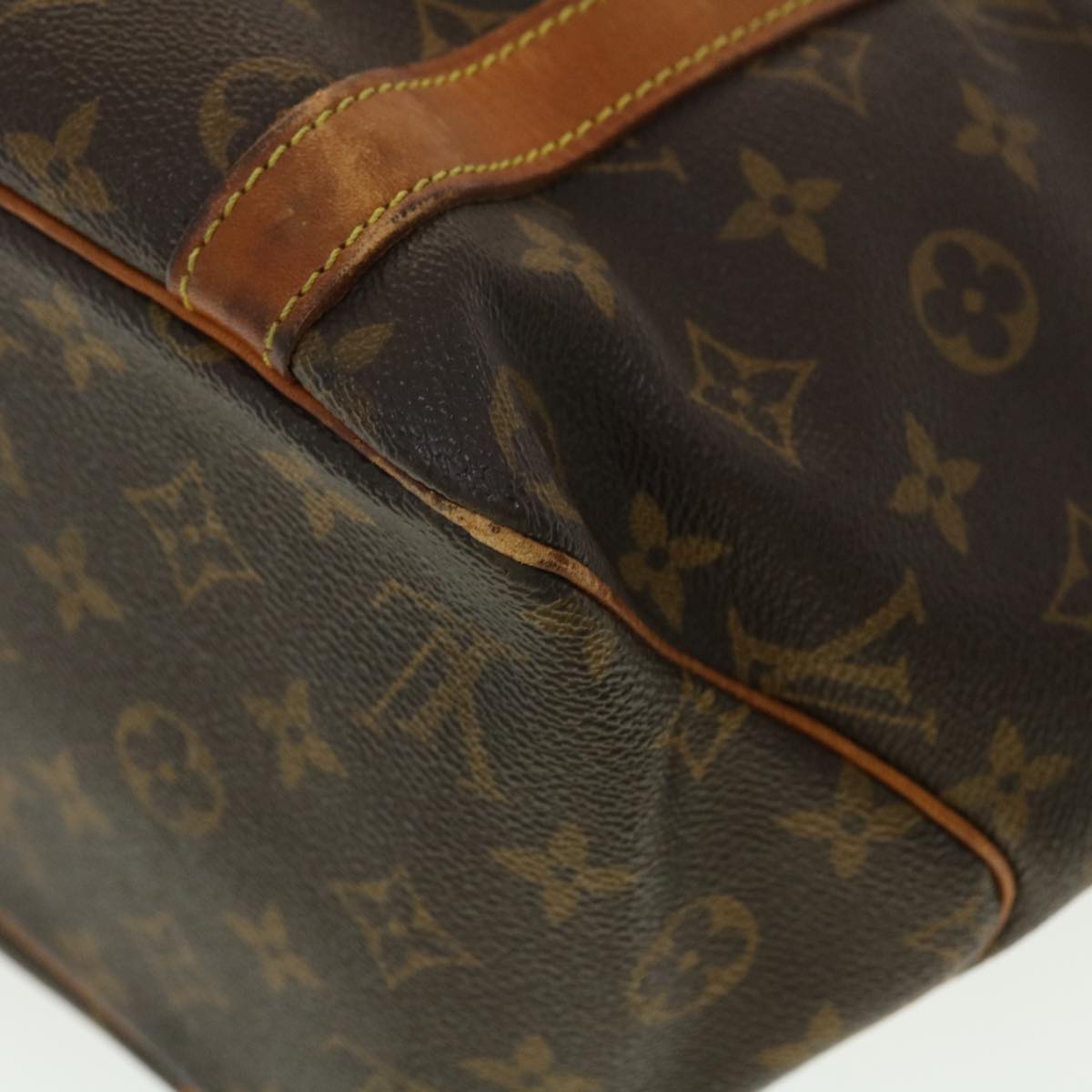 LOUIS VUITTON Monogram Sac Shopping Tote Bag M51108 LV Auth bs4755