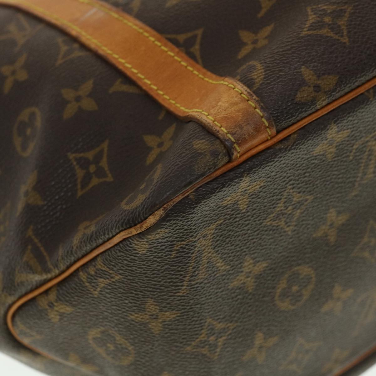 LOUIS VUITTON Monogram Sac Shopping Tote Bag M51108 LV Auth bs4755