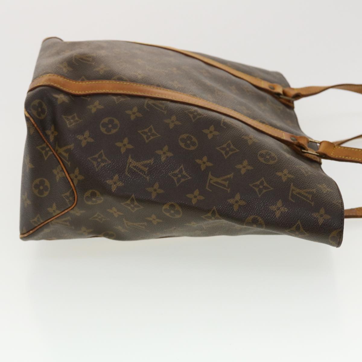 LOUIS VUITTON Monogram Sac Shopping Tote Bag M51108 LV Auth bs4755