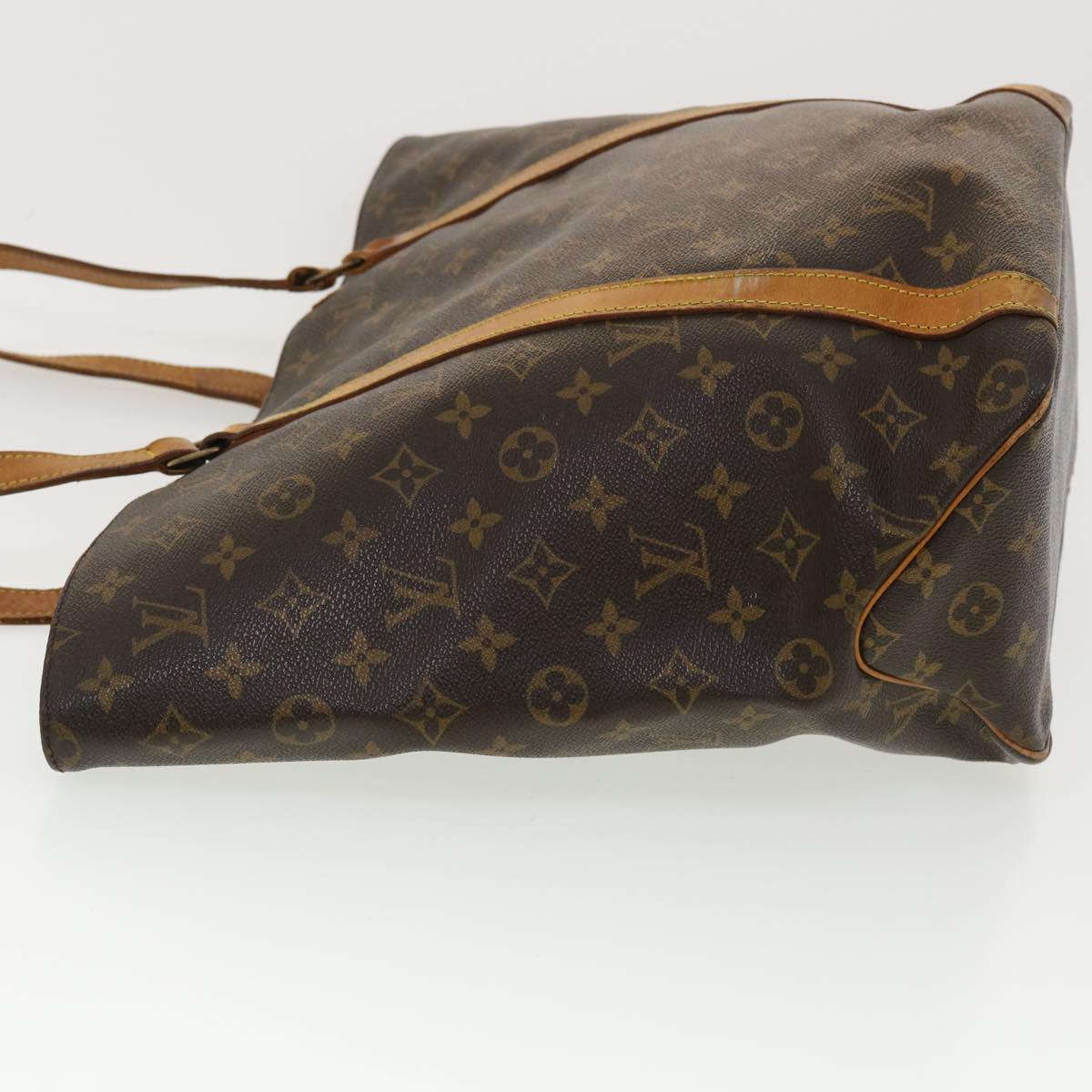 LOUIS VUITTON Monogram Sac Shopping Tote Bag M51108 LV Auth bs4755