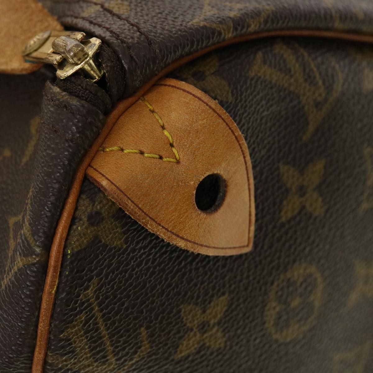 LOUIS VUITTON Monogram Speedy 40 Hand Bag M41522 LV Auth bs4756