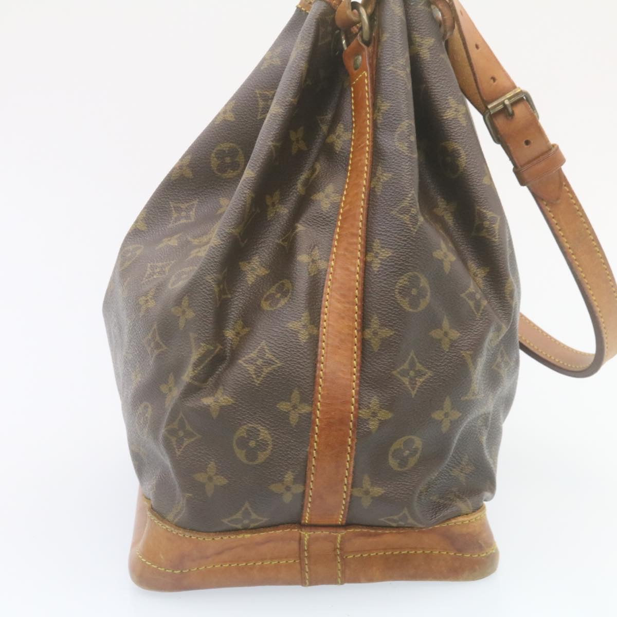 LOUIS VUITTON Monogram Noe Shoulder Bag M42224 LV Auth bs476