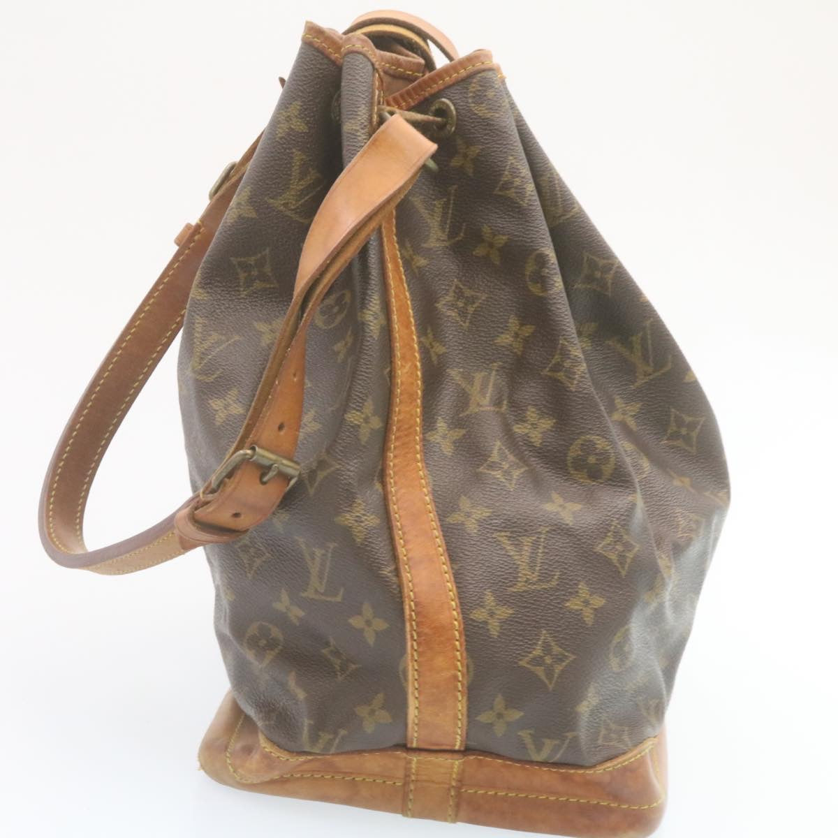 LOUIS VUITTON Monogram Noe Shoulder Bag M42224 LV Auth bs476