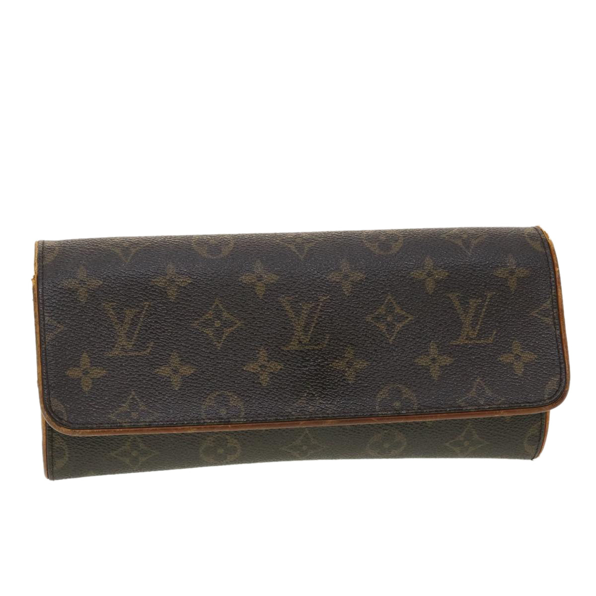 LOUIS VUITTON Monogram Pochette Twin GM Shoulder Bag M51852 LV Auth bs4794