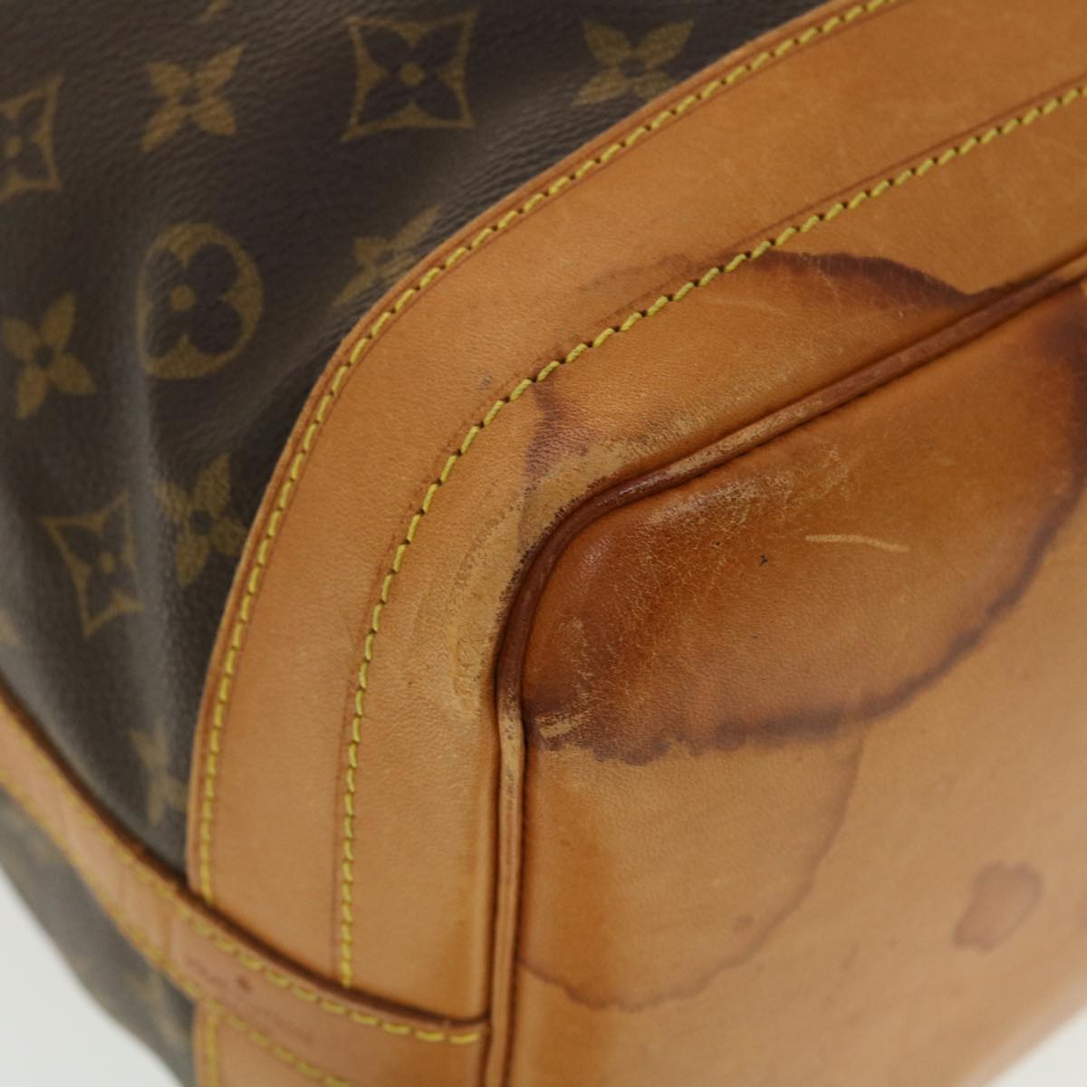 LOUIS VUITTON Monogram Noe Shoulder Bag M42224 LV Auth bs4805