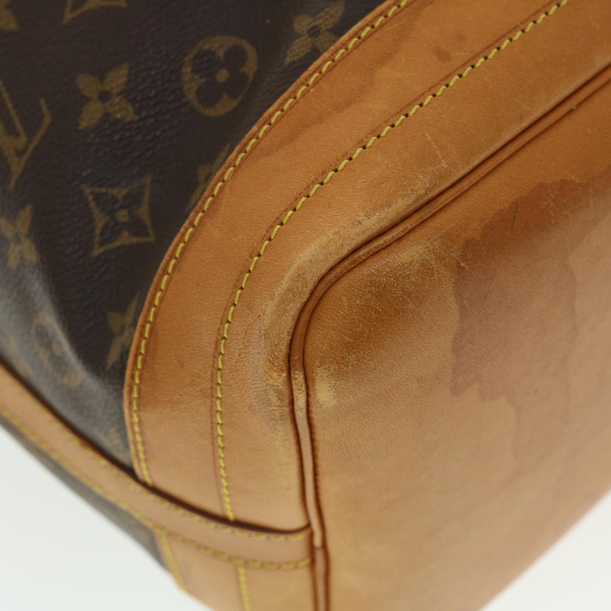 LOUIS VUITTON Monogram Noe Shoulder Bag M42224 LV Auth bs4805