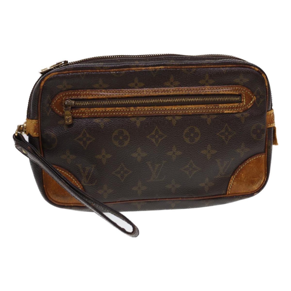 LOUIS VUITTON Monogram Marly Dragonne GM Clutch Bag M51825 LV Auth bs4823