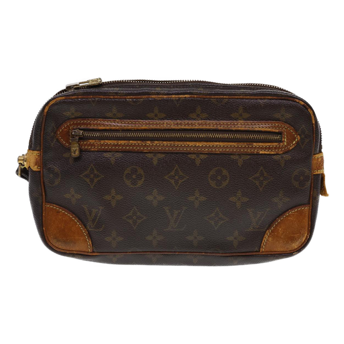 LOUIS VUITTON Monogram Marly Dragonne GM Clutch Bag M51825 LV Auth bs4823