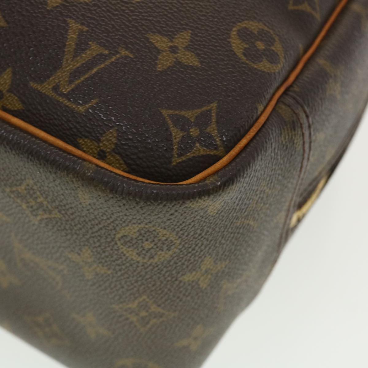 LOUIS VUITTON Monogram Deauville Hand Bag M47270 LV Auth bs4828