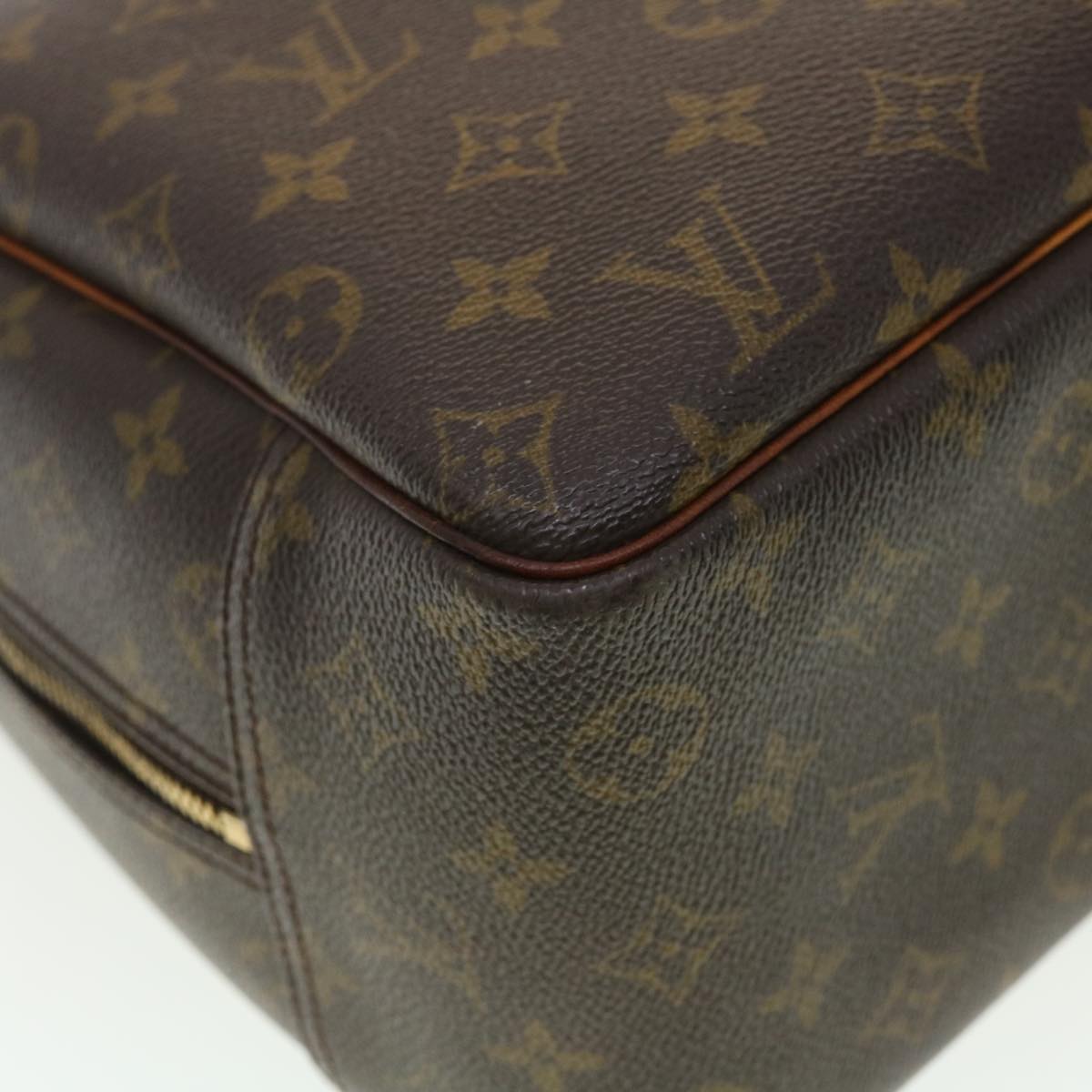 LOUIS VUITTON Monogram Deauville Hand Bag M47270 LV Auth bs4828