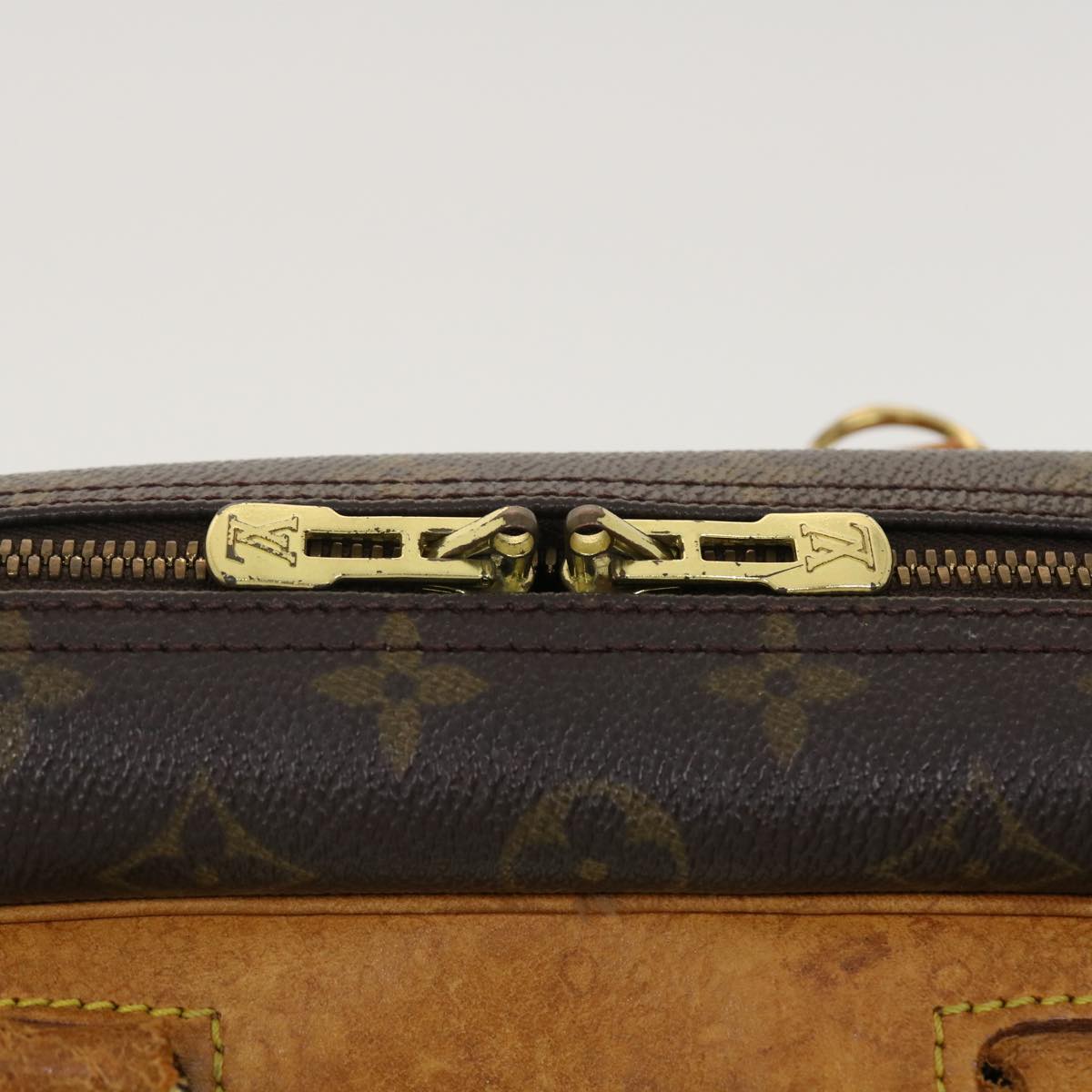 LOUIS VUITTON Monogram Deauville Hand Bag M47270 LV Auth bs4828