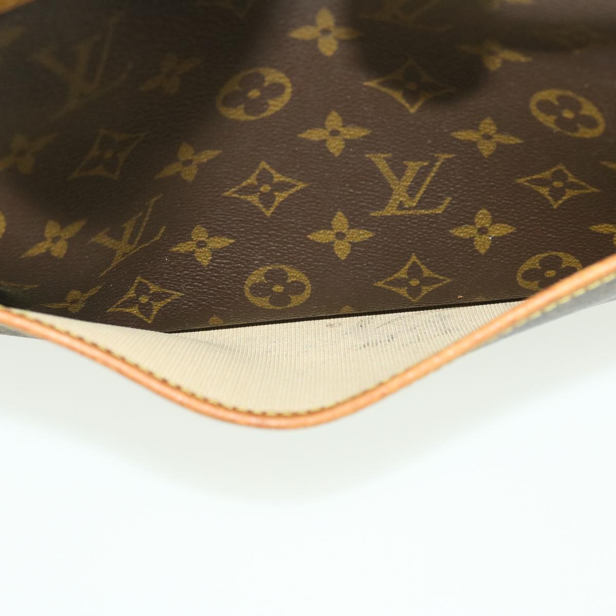 LOUIS VUITTON Monogram Deauville Hand Bag M47270 LV Auth bs4828