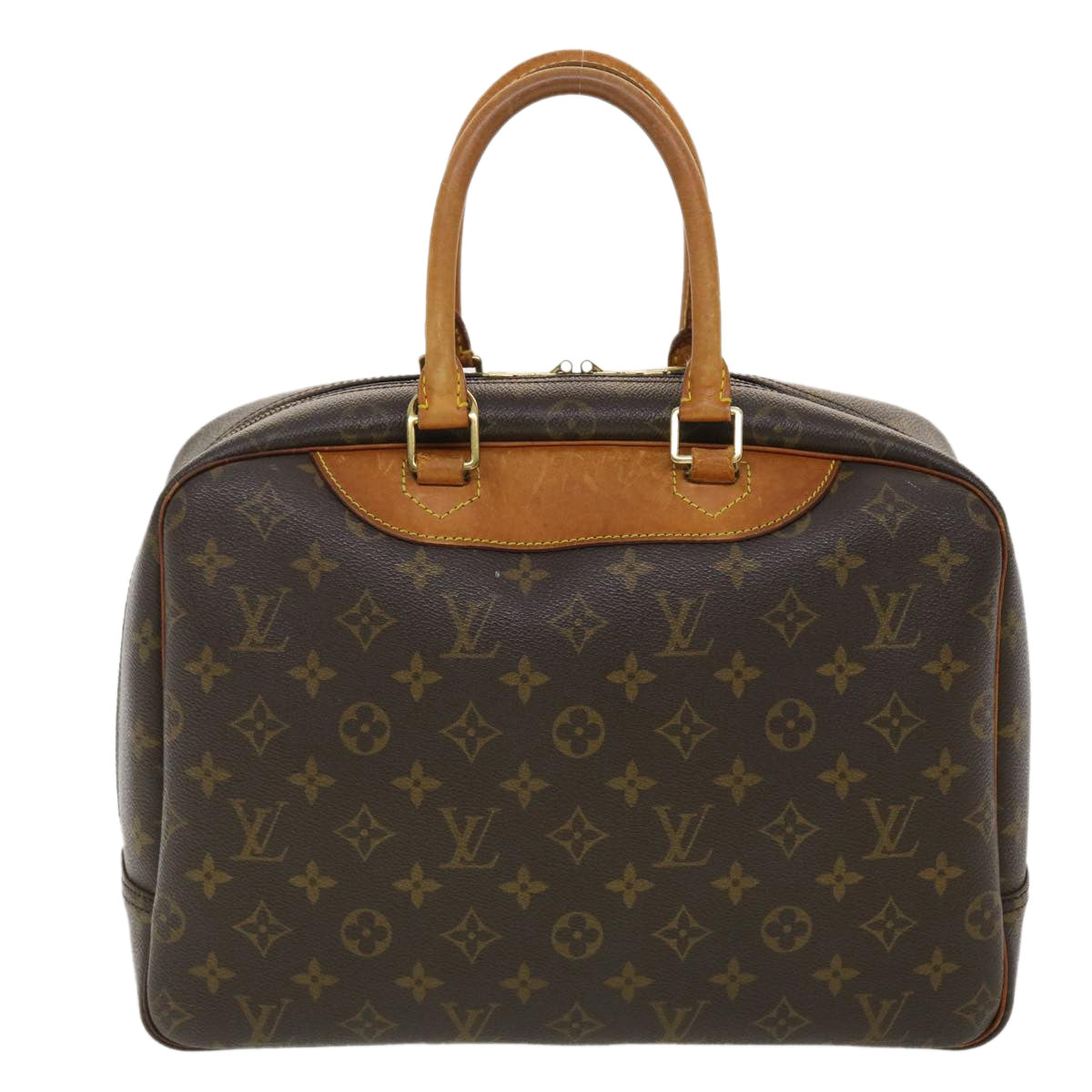 LOUIS VUITTON Monogram Deauville Hand Bag M47270 LV Auth bs4828