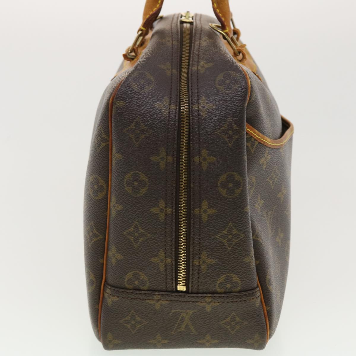 LOUIS VUITTON Monogram Deauville Hand Bag M47270 LV Auth bs4828