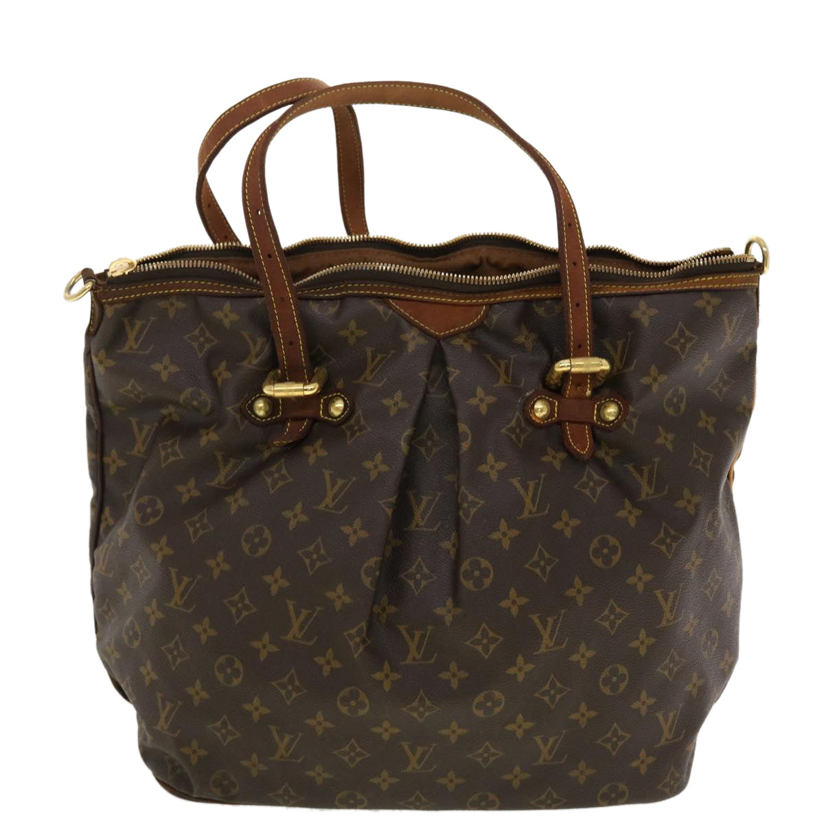 LOUIS VUITTON Monogram Palermo GM Tote Bag M40146 LV Auth bs4829 - 0