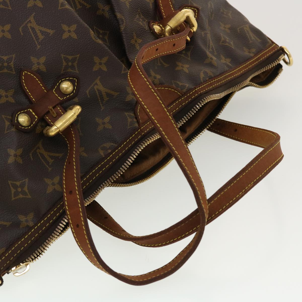 LOUIS VUITTON Monogram Palermo GM Tote Bag M40146 LV Auth bs4829