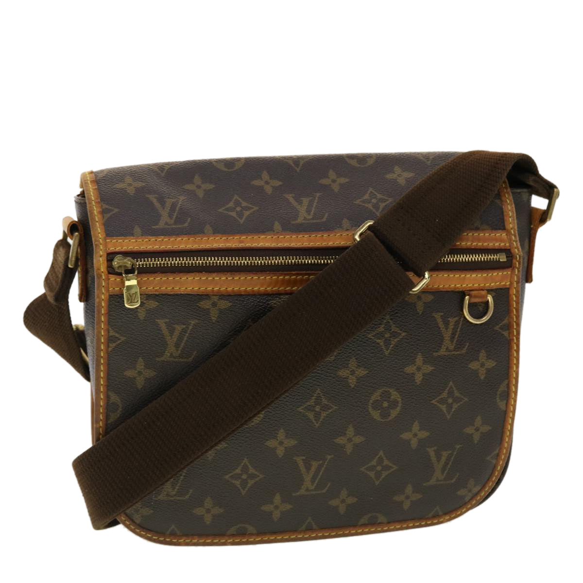 LOUIS VUITTON Monogram Messenger Bosphore PM Shoulder Bag M40106 LV Auth bs4830